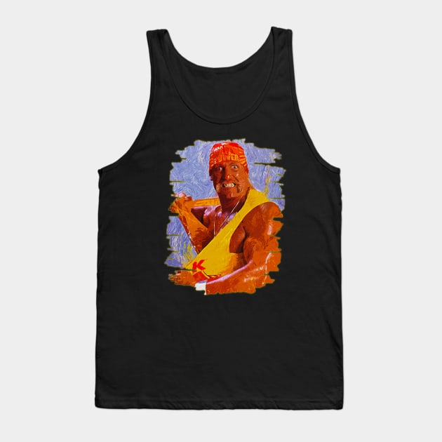 Hulk hogan | 90s WWE | Brush Art Tank Top by Nana On Here